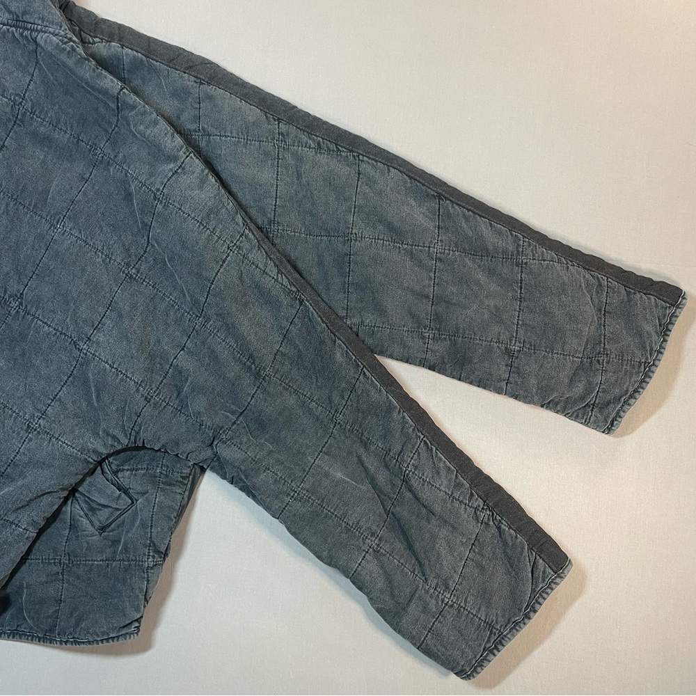 EXCELLENT Free People Black Dolman Quilted Bomber Jacket - Picture 9 of 16